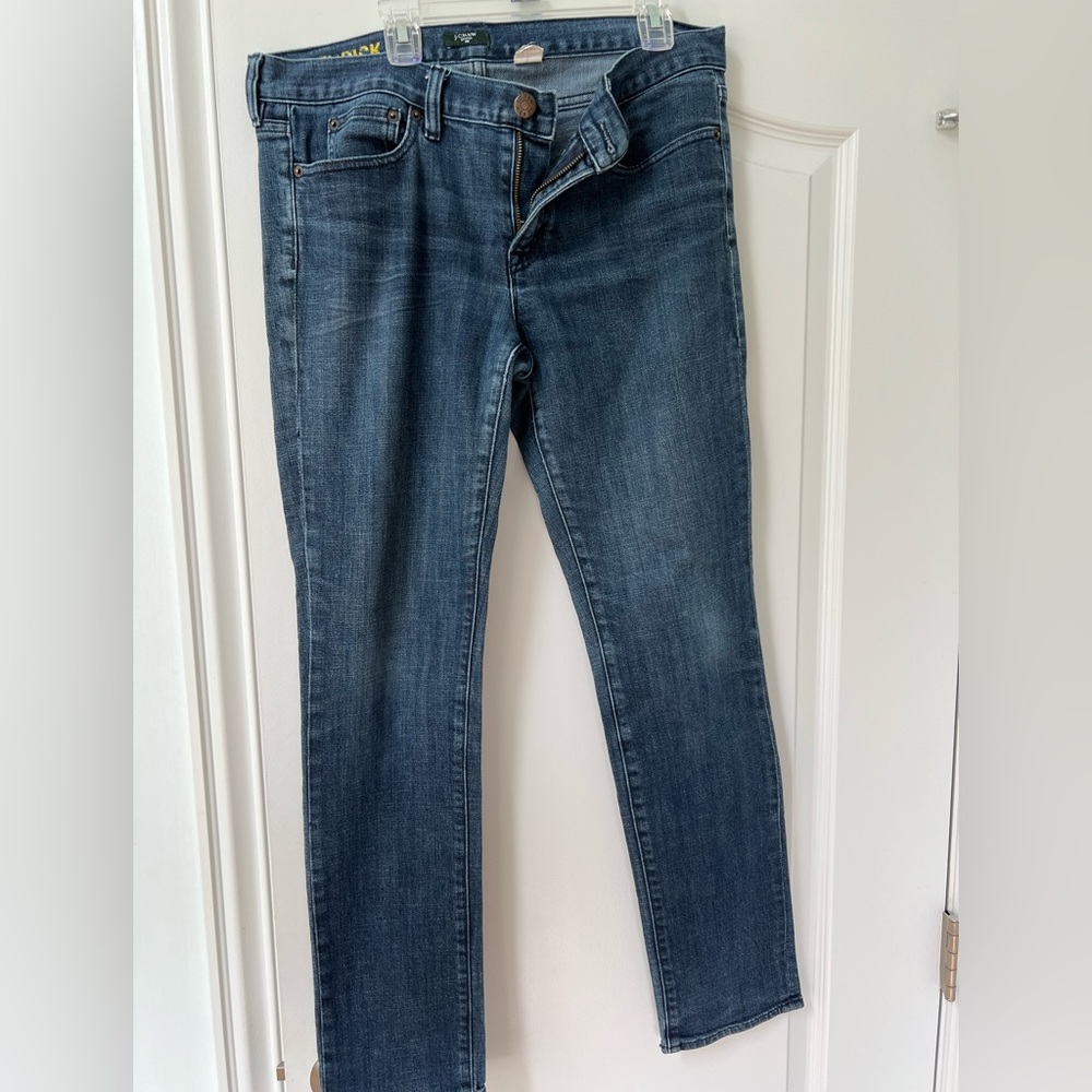 J Crew Toothpick jeans. Size 31